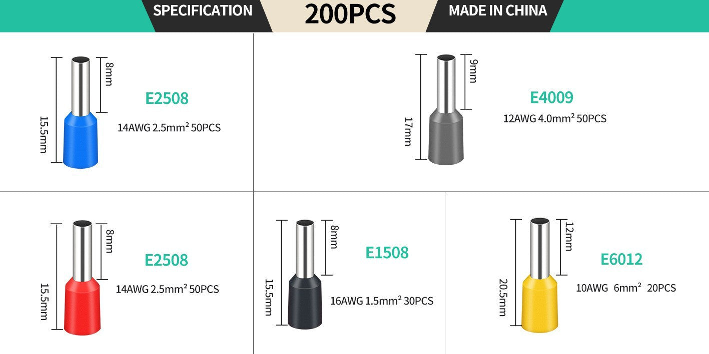 🔌 50 % RABATT NU! ⚡ 800 krympbara terminalanslutningssatser – snabb installation, säker tätning och professionell organisering 🛠️