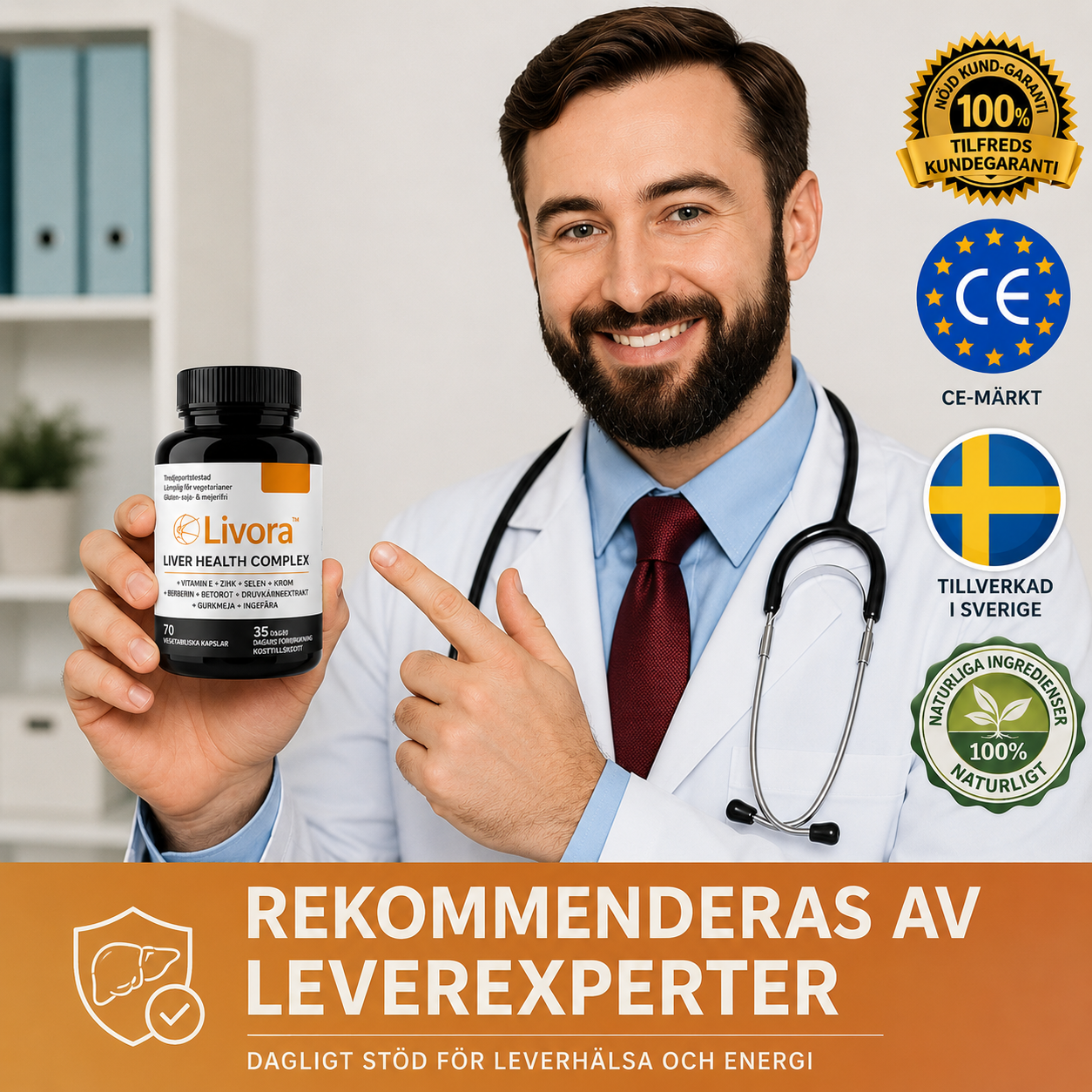 Livora™ | Naturligt stöd för leverhälsa och energi