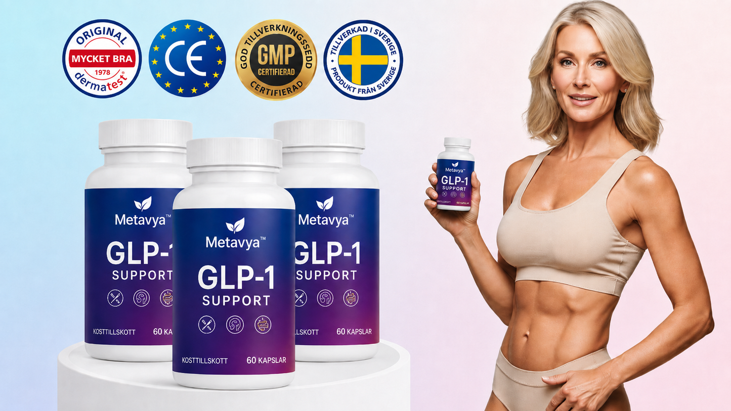 Metavya™ | Minskar sötsug, dämpar aptiten och stödjer fettförbränning