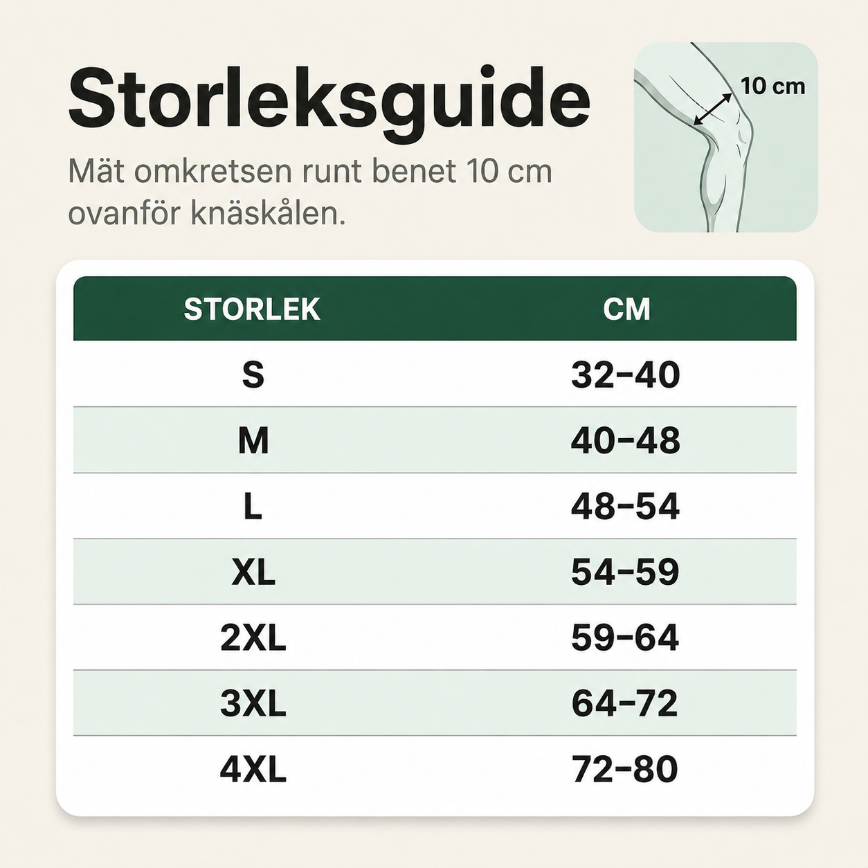 Bambuva™ | Knästöd i Bambufiber – Naturlig Lindring för Ömma Knän
