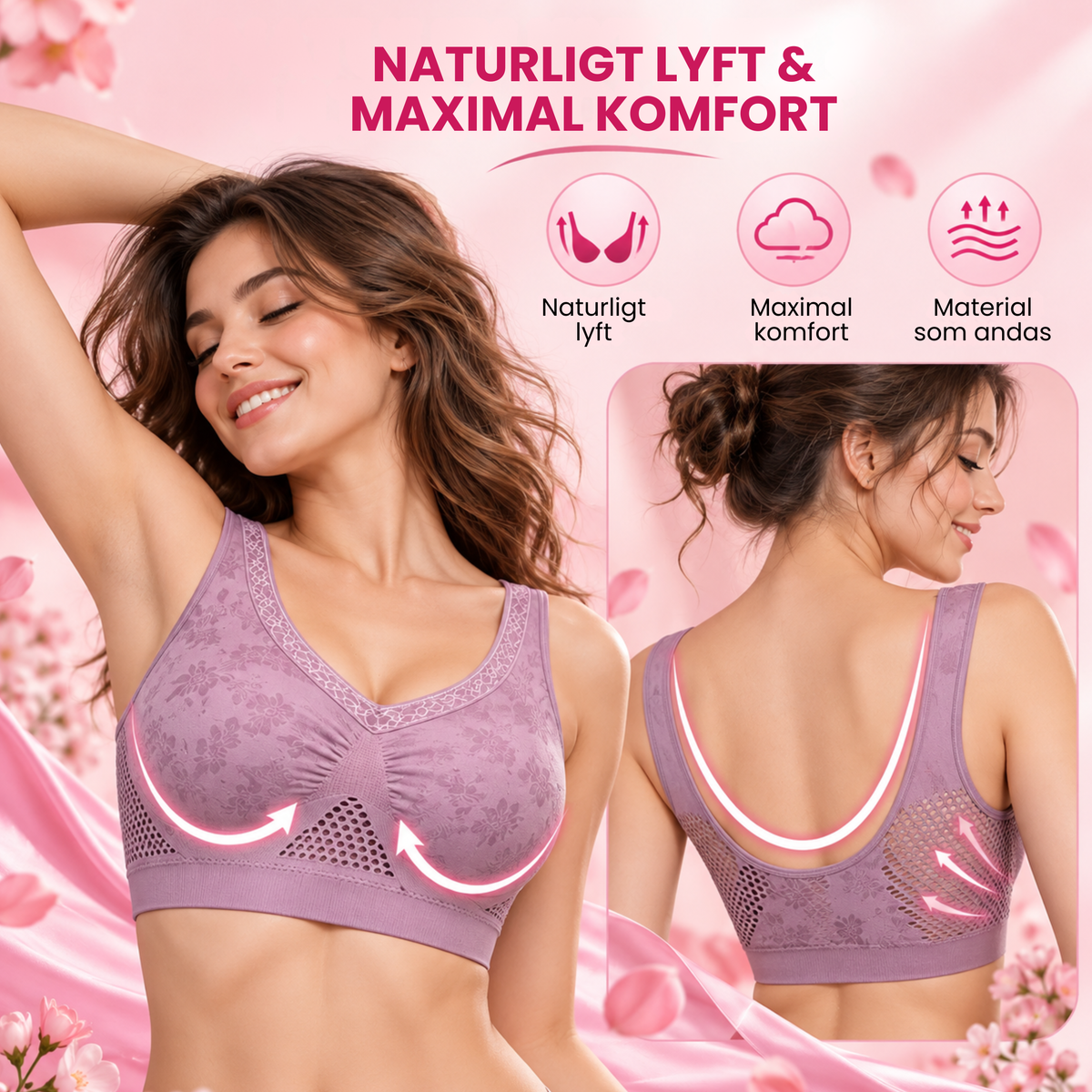 Velora™ BH utan bygel – bild 4