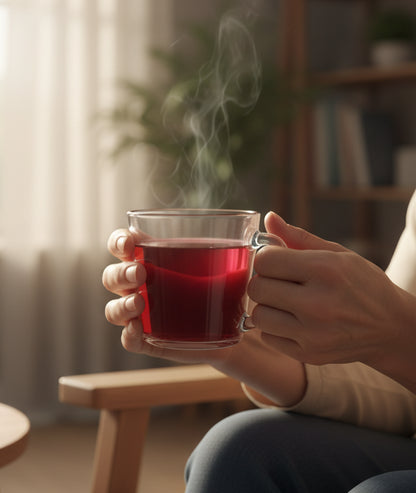 Rubinte™ | Hibiskuste – djupröd, syrlig och helt koffeinfri