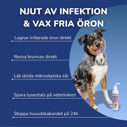 ÖronLugn™ Hund Öronrengöring