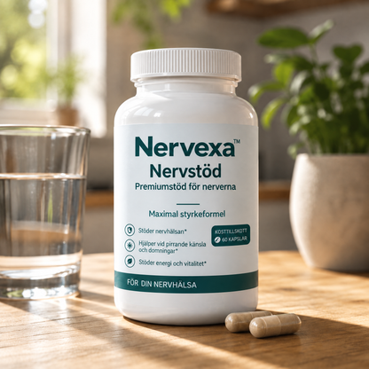 Nervexa™ Nervstöd | Premiumformel för nervhälsa i vardagen