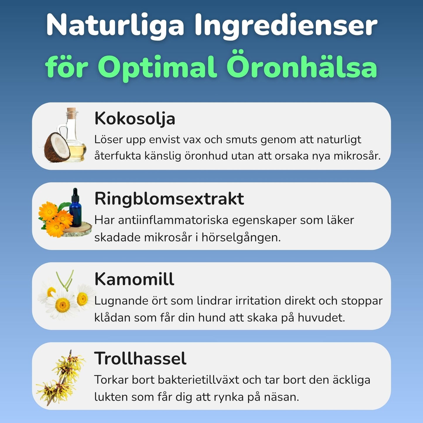 ÖronLugn™ Hund Öronrengöring