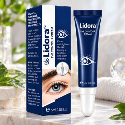 Lidora™ | Ögonkräm för fastare hud och ett piggare utseende