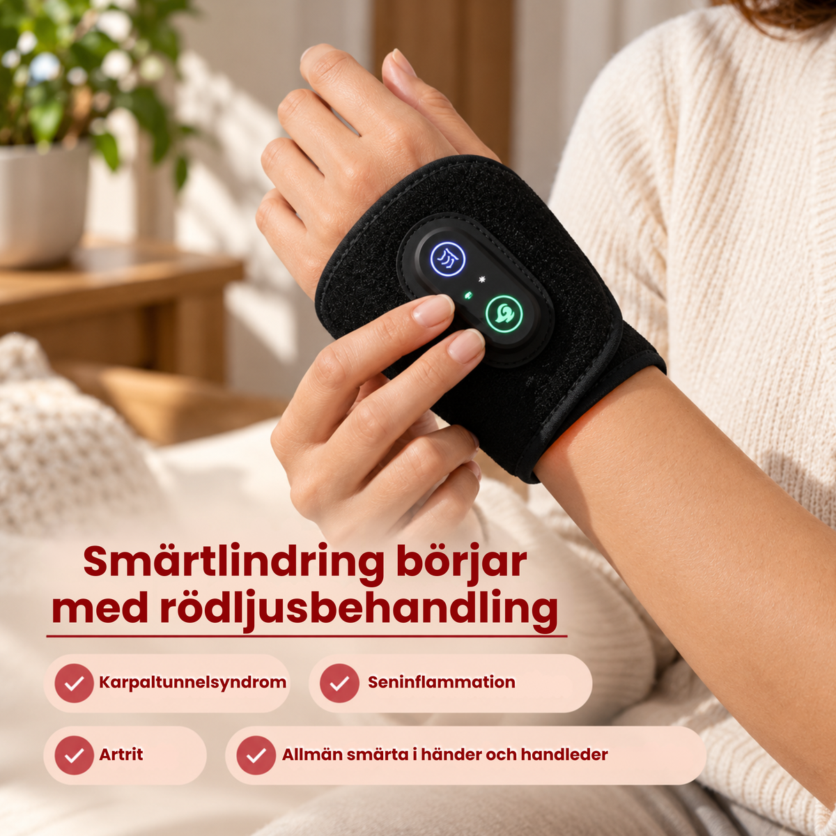 Linderva™ rödljusband – bild 3