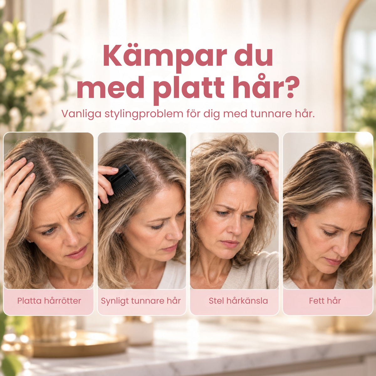 Fyllora™ – vanliga problem med platt hår