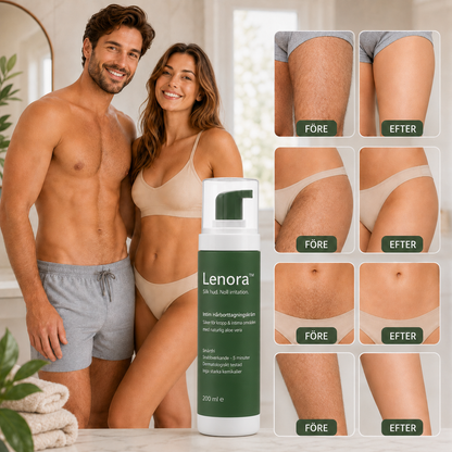 Lenora™ | Skonsam hårborttagningskräm för intimområdet & kroppen