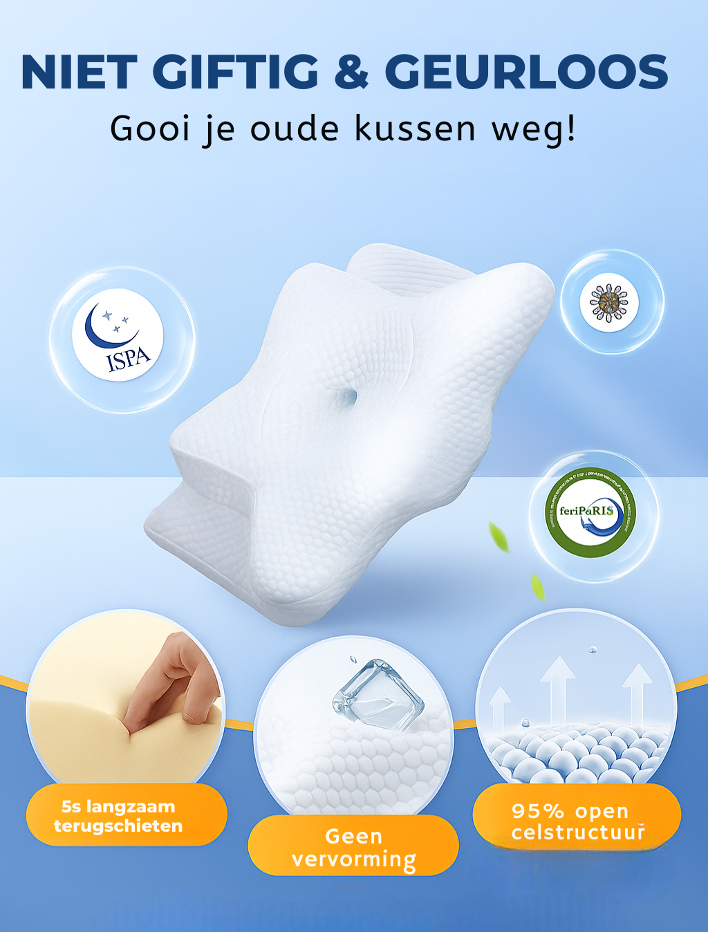 Lunava™ Ergonomisch Kussen