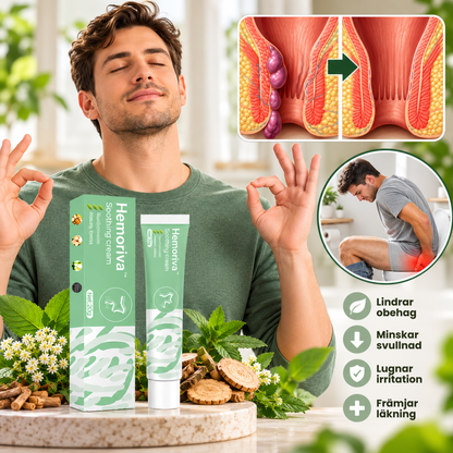 Hemoriva™ | Lindrande kräm för känslig hud