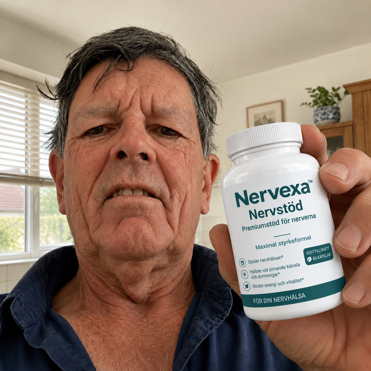 Nervexa™ Nervstöd | Premiumformel för nervhälsa i vardagen