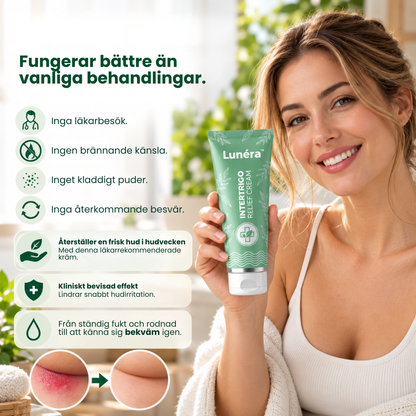 Lunéra™ | Hudveckskräm – Slut på sveda, fukt och lukt i hudveck