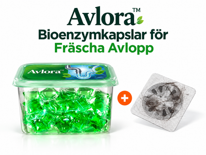 Avlora™ | Bioenzymkapslar för Fräscha Avlopp