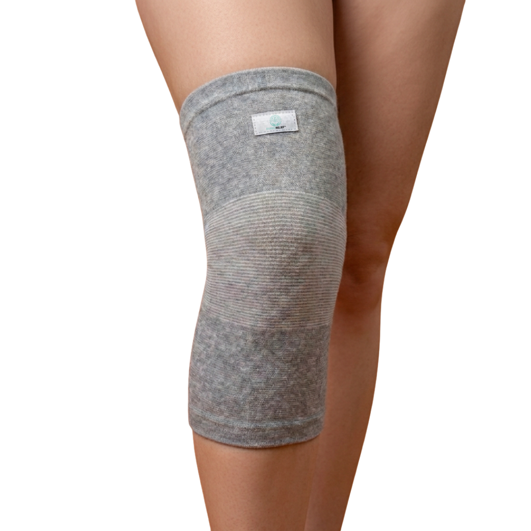 Bambuva™ | Knästöd i Bambufiber – Naturlig Lindring för Ömma Knän
