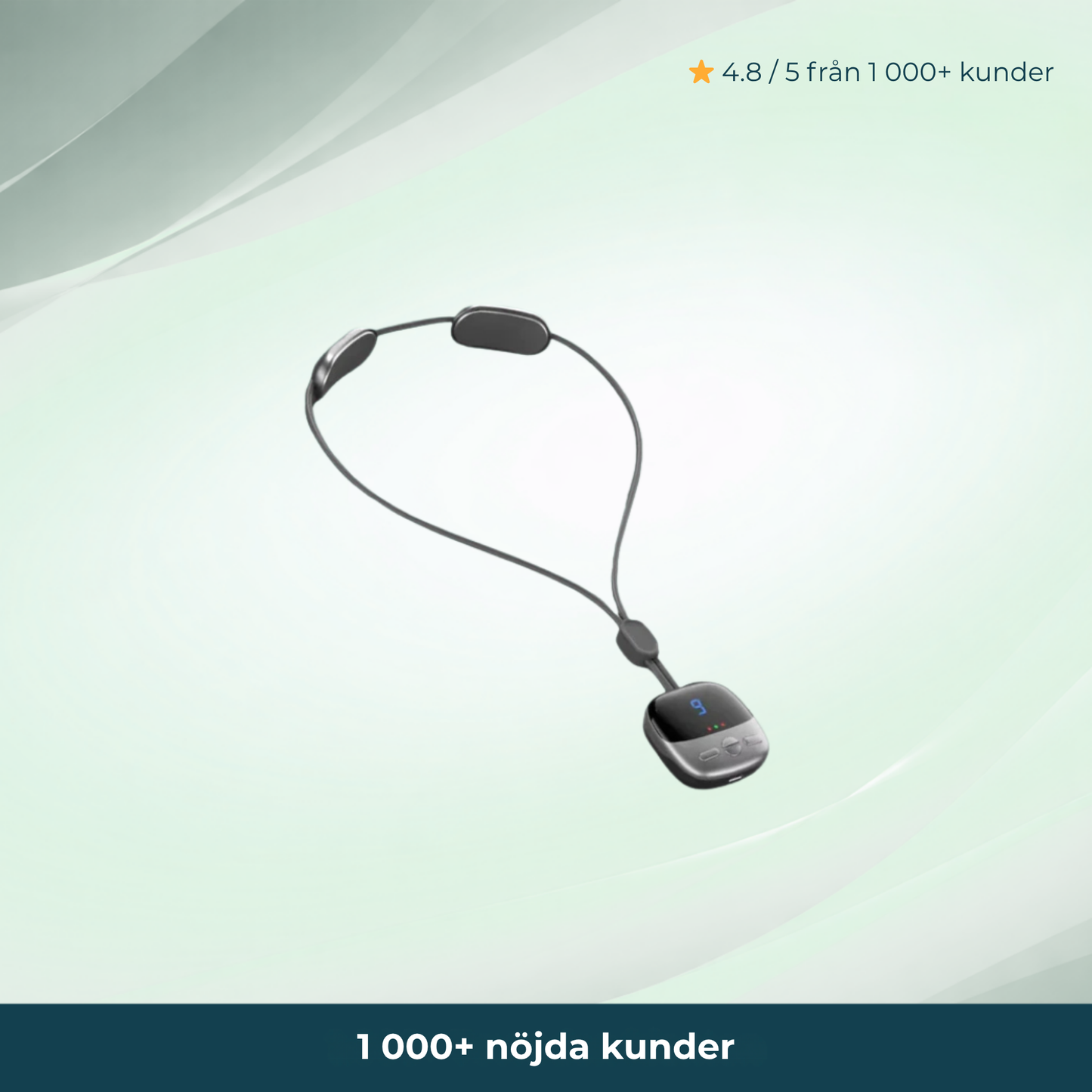 Cervexa™ | EMS Nackmassager för Smärtlindring & Djup Avslappning