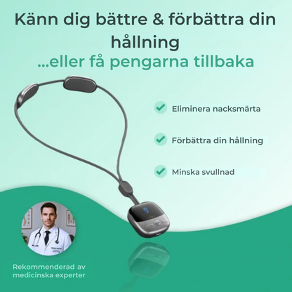 Cervexa™ | EMS Nackmassager för Smärtlindring & Djup Avslappning