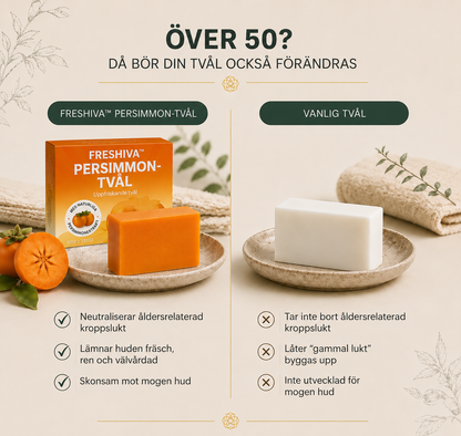 Freshiva™ | Neutraliserar åldersrelaterad kroppslukt och ger en fräsch känsla hela dagen