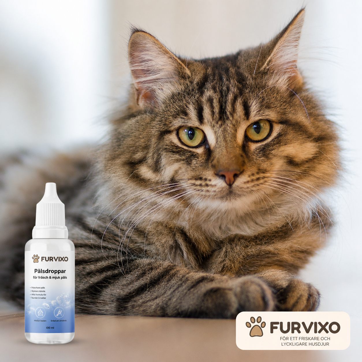 Furvixo™ | Pälsdroppar för Fräsch & Mjuk Päls