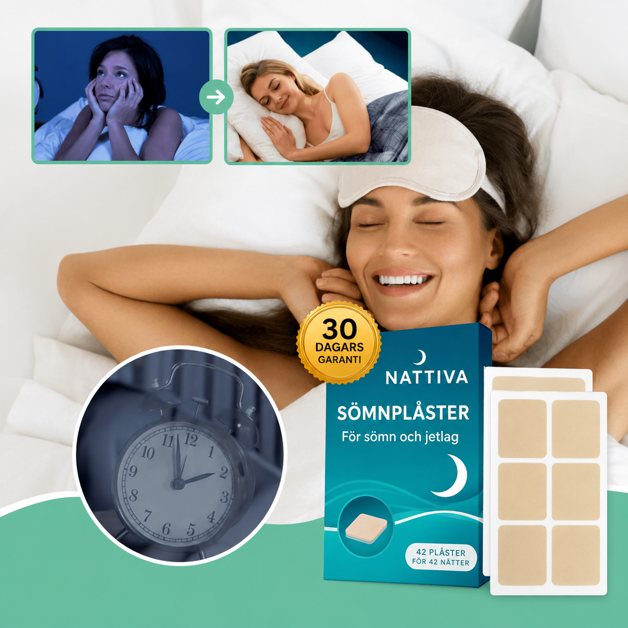 Nattiva™ | Somna lättare, sov lugnare och vakna mer utvilad