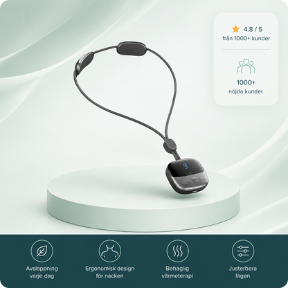 Cervexa™ | EMS Nackmassager för Smärtlindring & Djup Avslappning