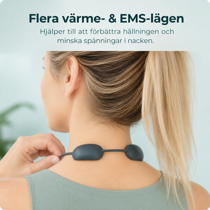 Cervexa™ | EMS Nackmassager för Smärtlindring & Djup Avslappning