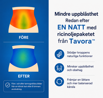 Tavora™ | Ricinoljepaket för naturligt välmående