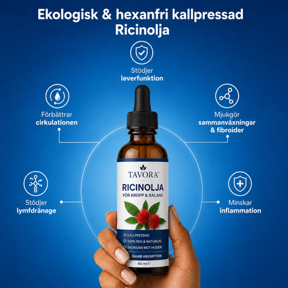 Tavora™ | Ricinoljepaket för naturligt välmående