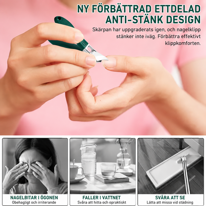 Clawvia™ Ergonomisk Nagelklippare för Tjocka & Inåtväxande Naglar