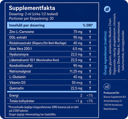 Esovix™ | Avancerat stöd för hals, matstrupe & tyst reflux