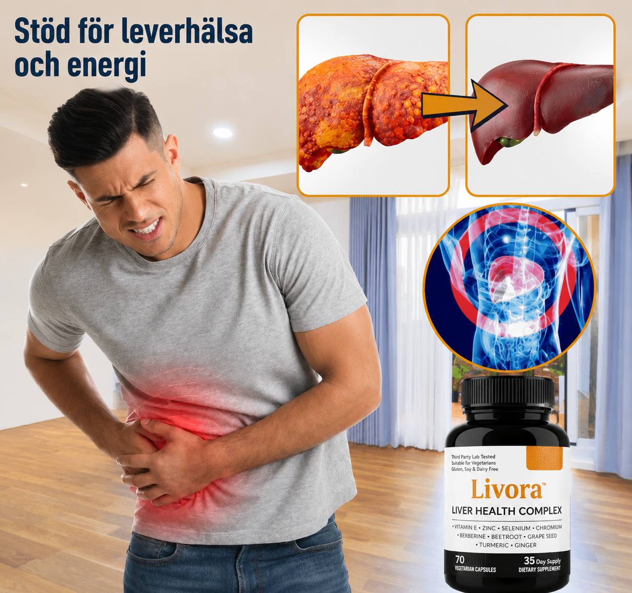 Livora™ | Naturligt stöd för leverhälsa och energi