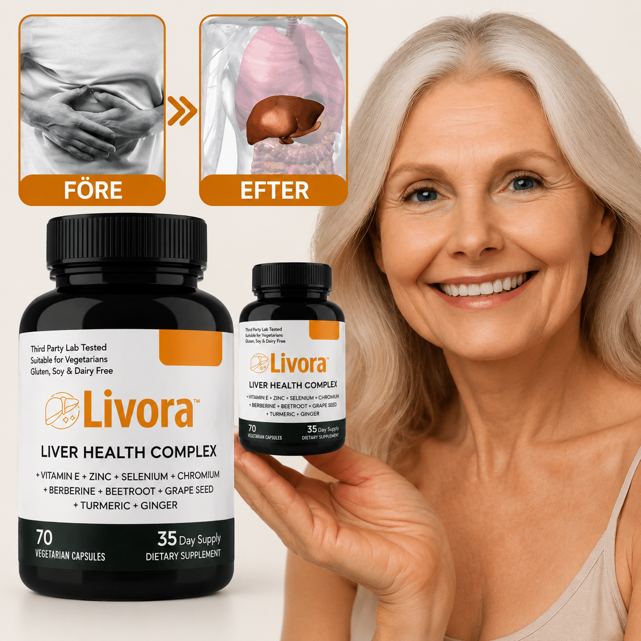 Livora™ | Naturligt stöd för leverhälsa och energi