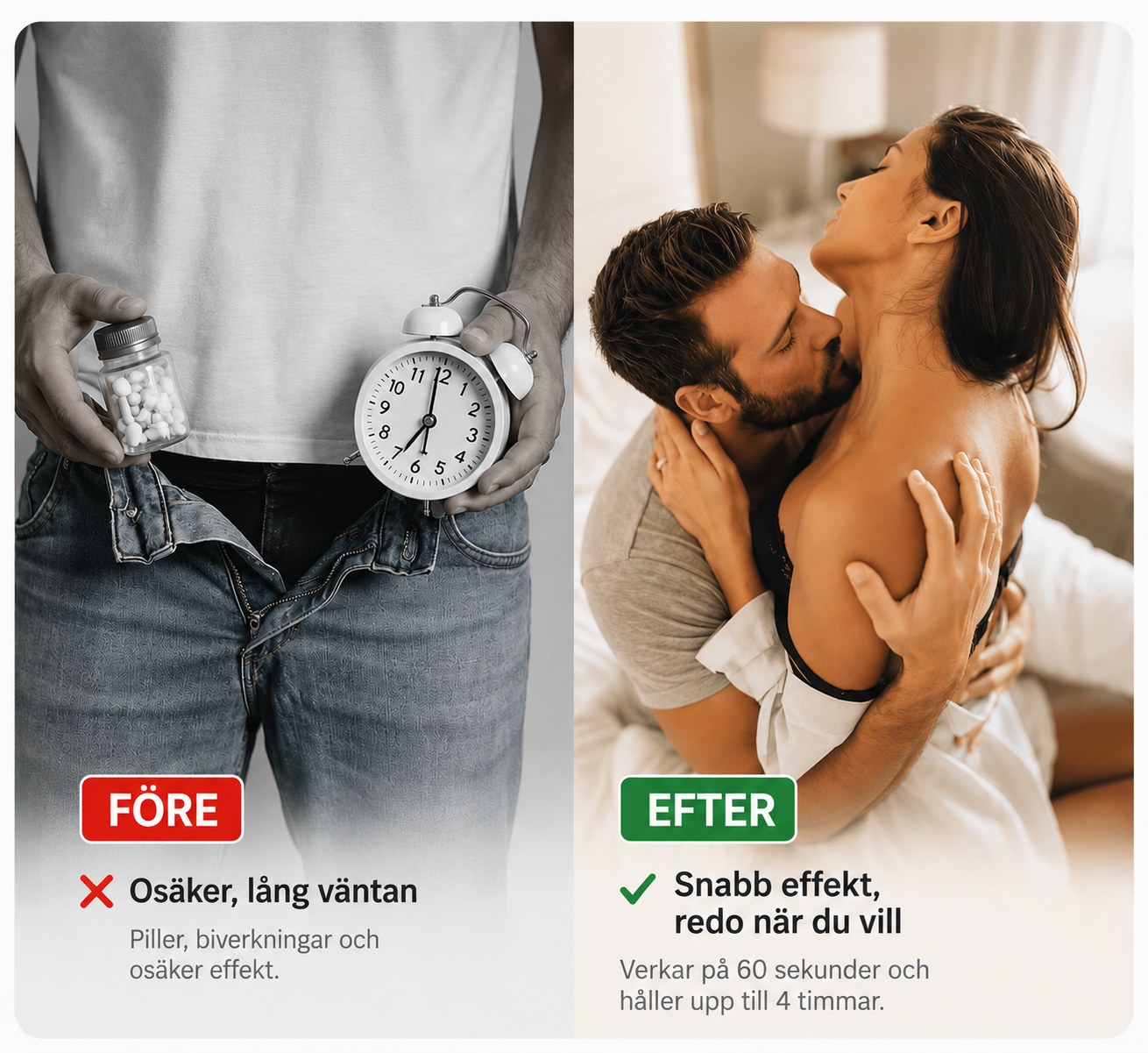 Stamira™ | Hårdare erektion på under 60 sekunder