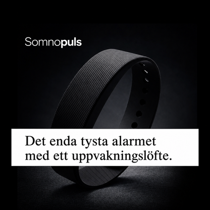 SomnoPuls™ | Vibrationsväckarklocka som väcker dig tyst – utan larm, utan stress