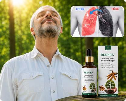 Respira™ | Befriar luftvägarna från slem och blockeringar på bara 5 minuter