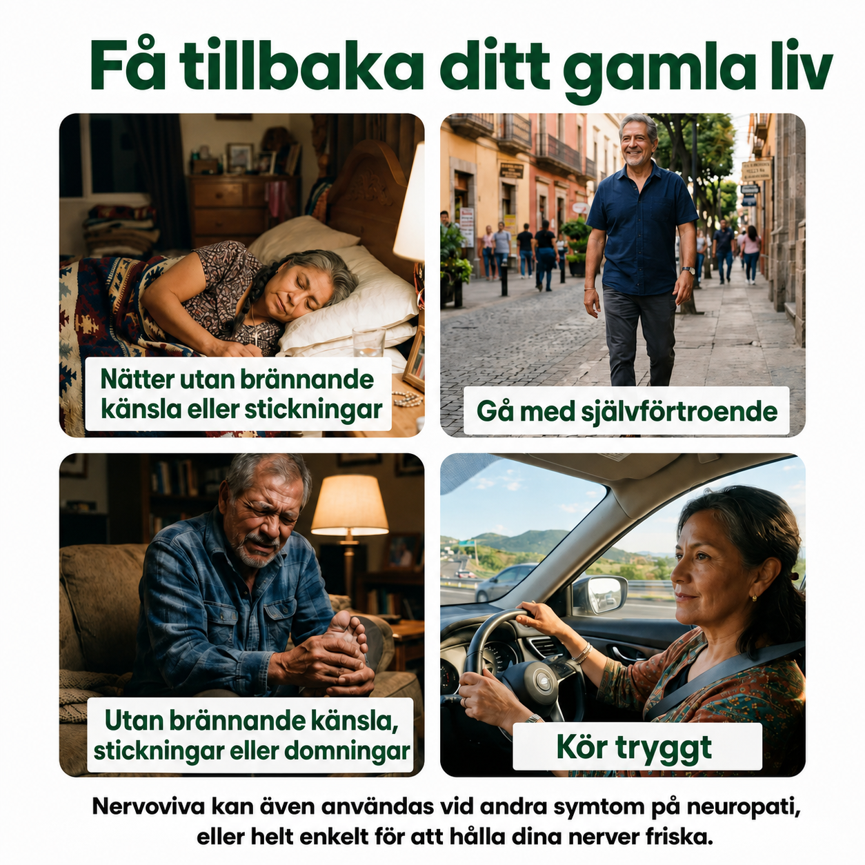 NervoViva™ | 5-i-1 Vitamin B-komplex i droppform – för nerver, energi & fokus
