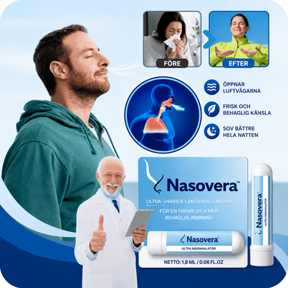 Nasovera™ | Andas fritt på bara några minuter