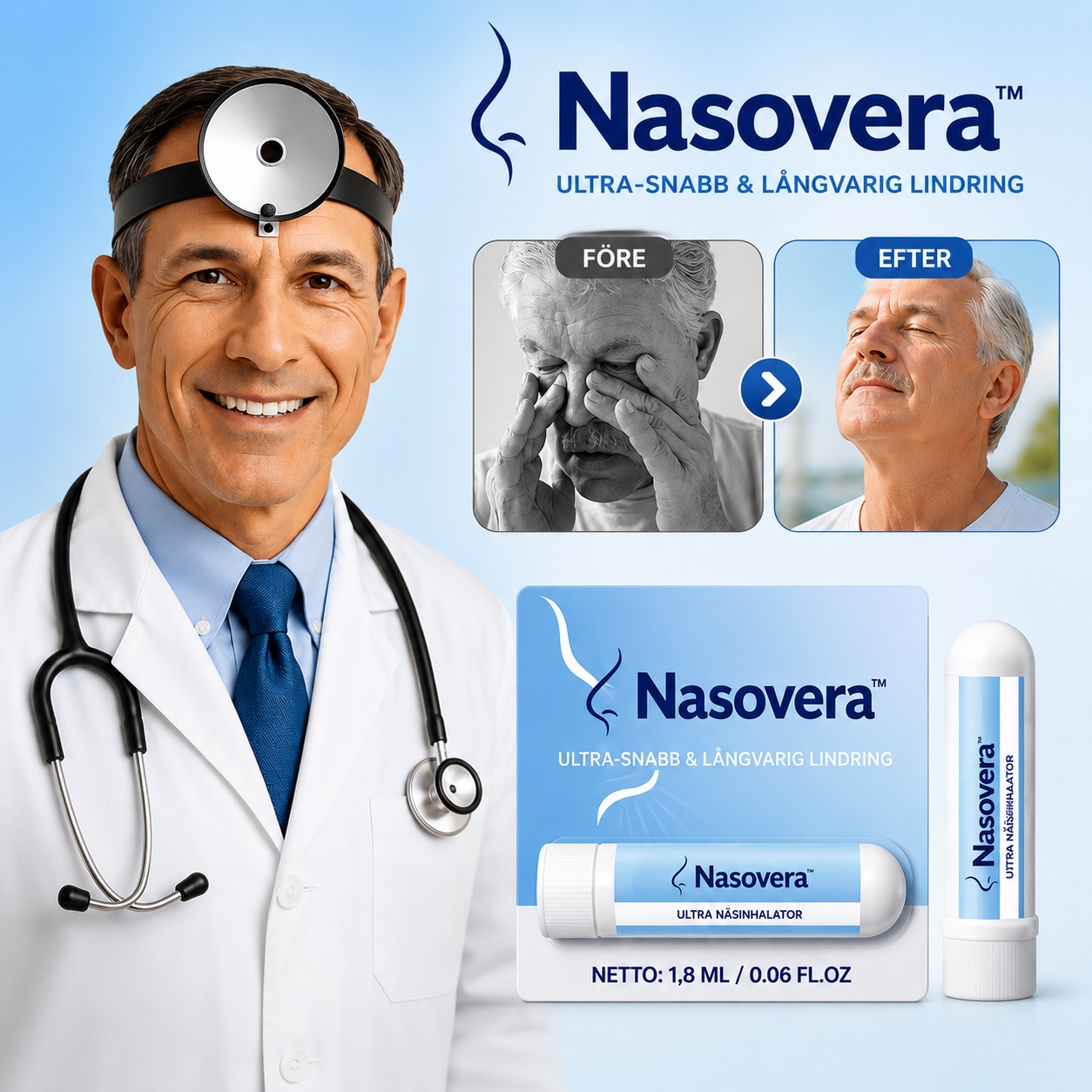 Nasovera™ | Andas fritt på bara några minuter