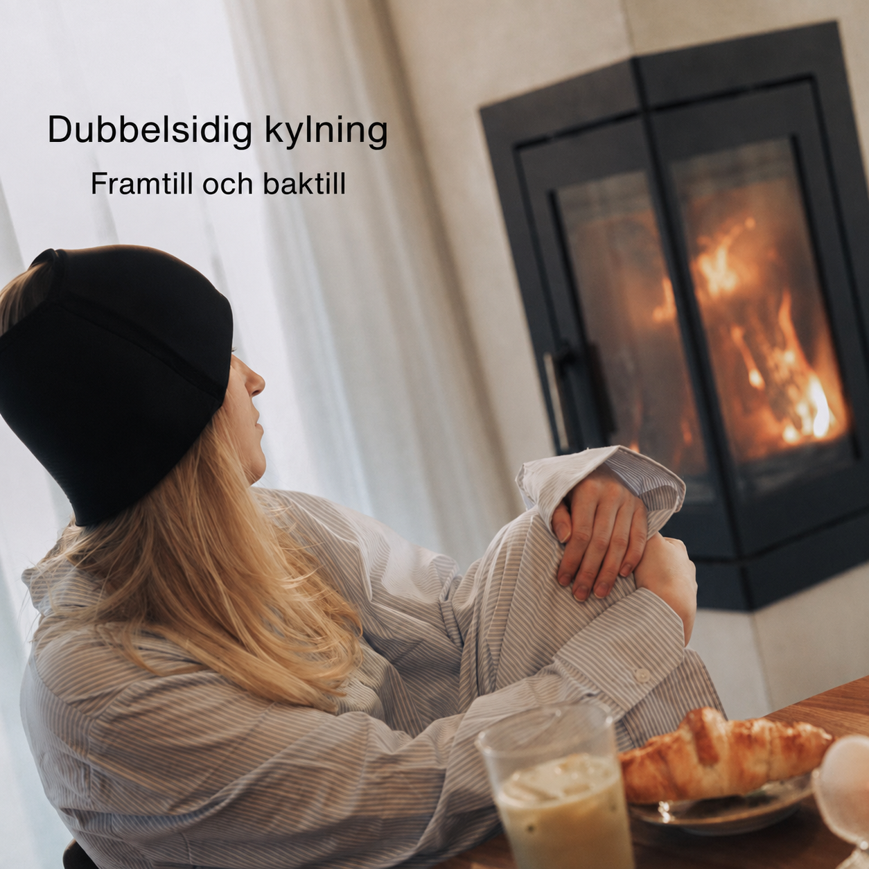 Kylora™ Migränmössa – Dubbelsidig kylning