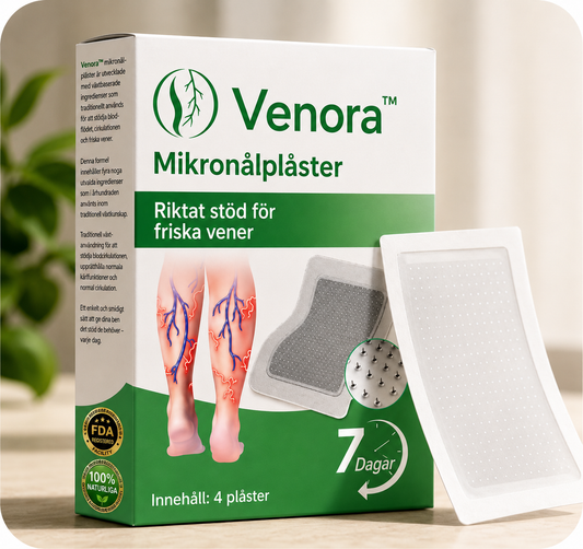 Venora™ | Minska synliga åderbråck och få lättare ben på bara 14 dagar
