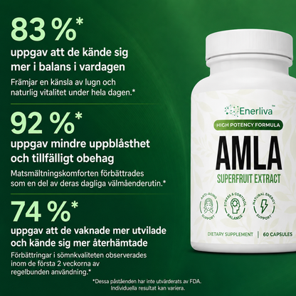 Enerliva™ – Kosttillskott för energi, fokus och mental klarhet