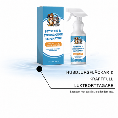 DjurFräsch – Fläck- & luktborttagare för husdjur