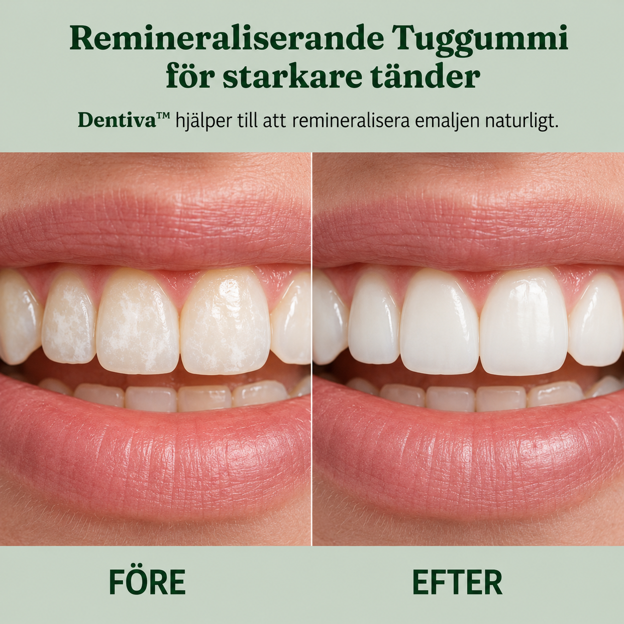 Dentiva™ | Remineraliserande Tuggummi