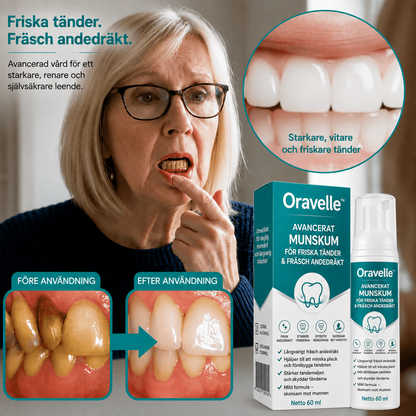 Oravelle™ | Avancerat Munskum för Friska Tänder & Fräsch Andedräkt