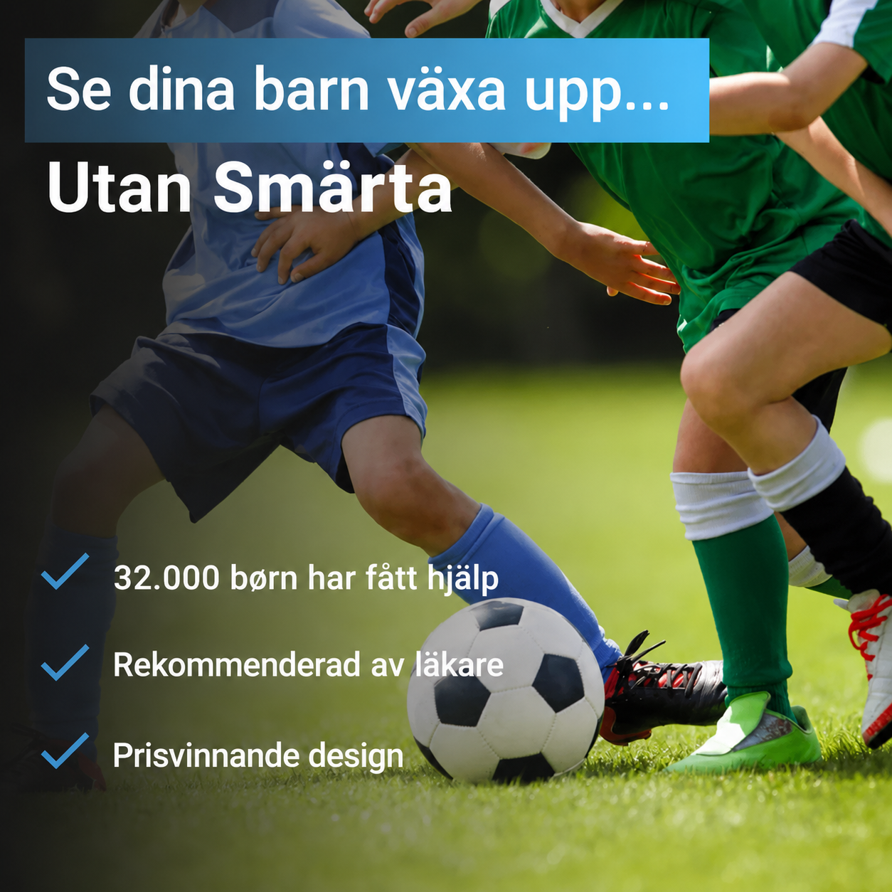 NordStep™ | Ergonomiska Inläggssulor för Växande Barnfötter
