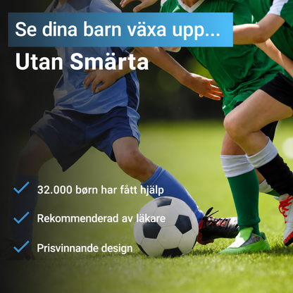 NordStep™ | Ergonomiska Inläggssulor för Växande Barnfötter