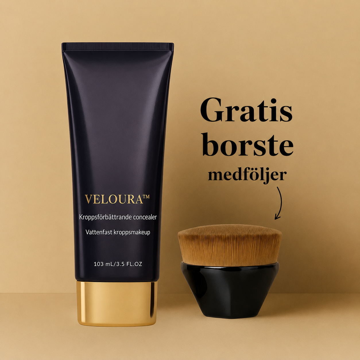 Veloura™ | Kroppsförbättrande concealer Vattenfast kroppsmakeup
