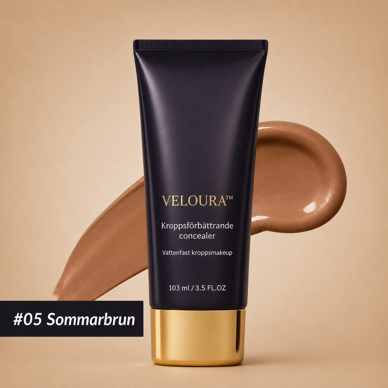 Veloura™ | Kroppsförbättrande concealer Vattenfast kroppsmakeup