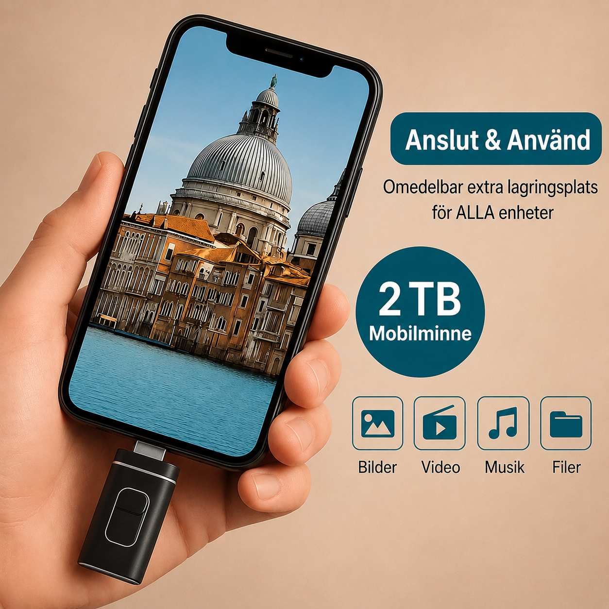 NordVault™ | 2 TB Mobilminne