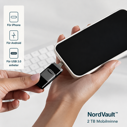 NordVault™ | 2 TB Mobilminne